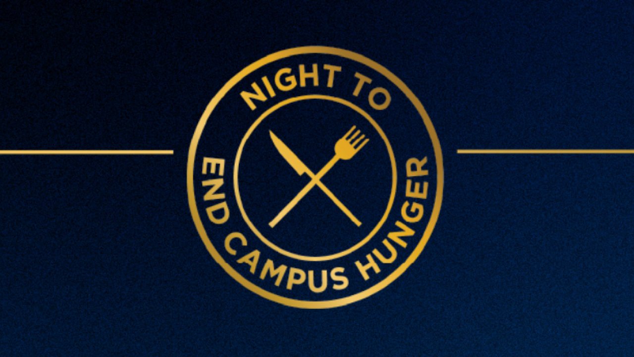 Logo for A Night to End Campus Hunger Event