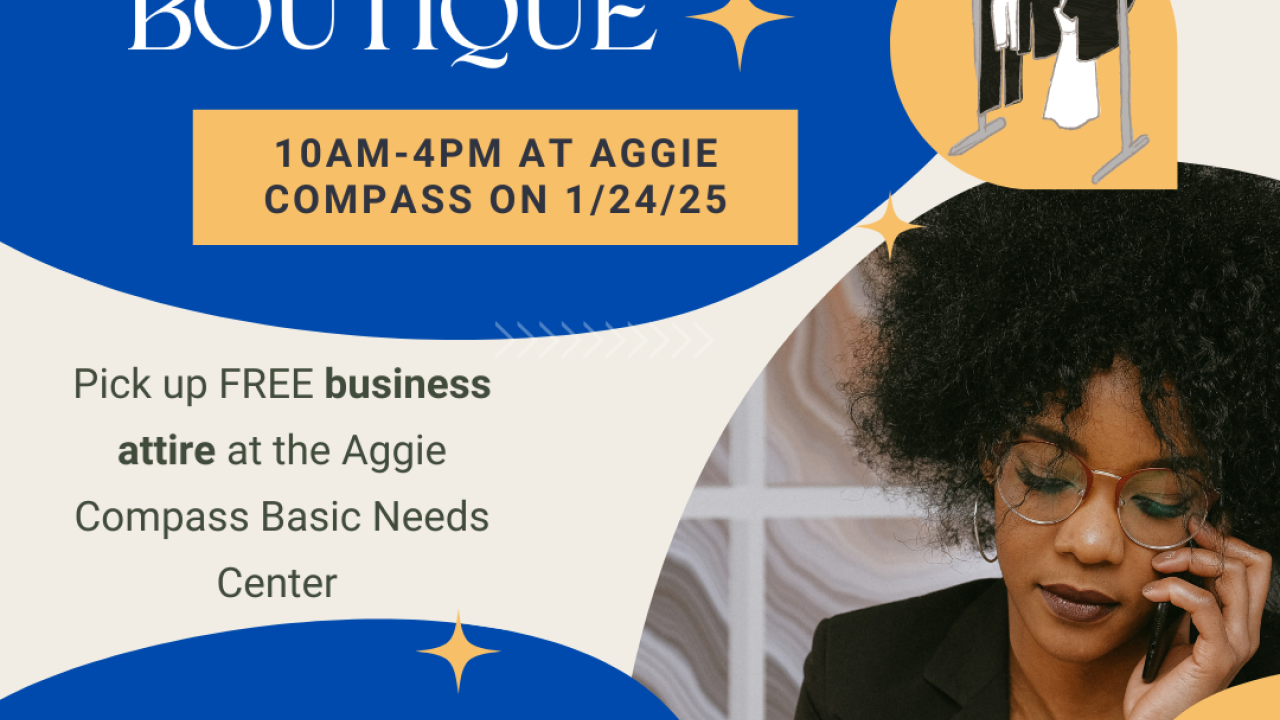Business Boutique Winter 2025 Informational Flyer