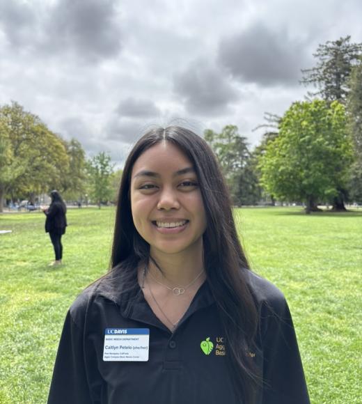 Photo of Caitlyn Petelo, CalFresh/AggieFresh Intern