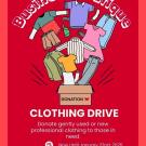 Business Boutique Clothing Drive Flyer