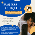 Business Boutique Winter 2025 Informational Flyer